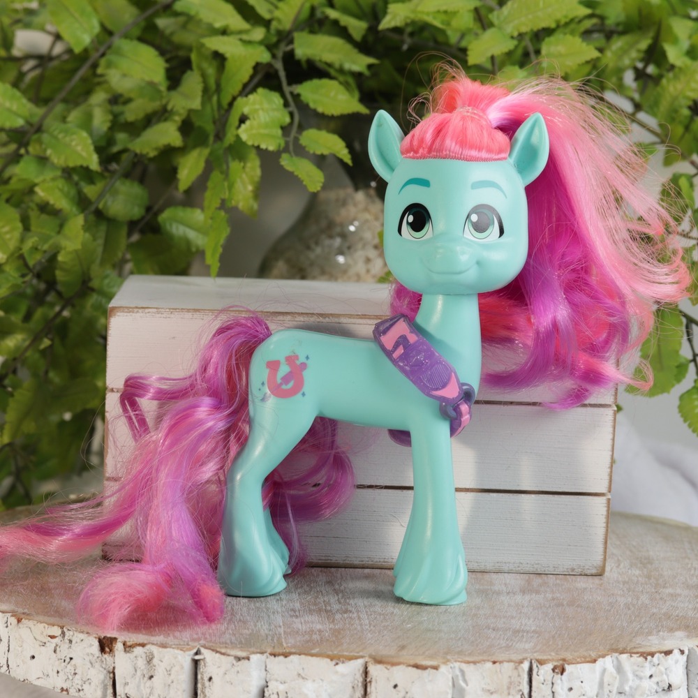 My Little Pony G5 Hitch Trailblazer Teal Pink Purple Horse Figure Hasbro F6328